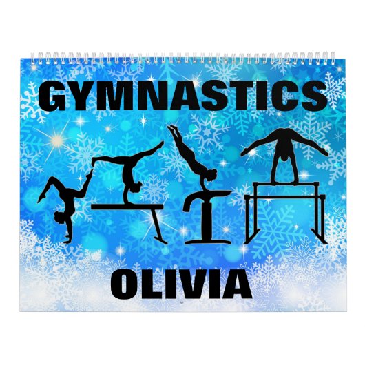 Gymnastik Snowflake Kalender (Titelbild)