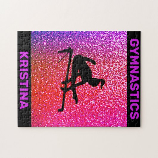 Gymnastik Sparkle Bars Puzzle (Horizontal)