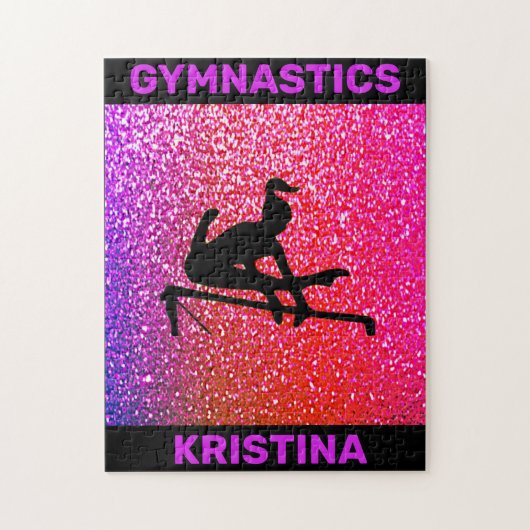 Gymnastik Sparkle Bars Puzzle (Vertikal)