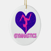 Gymnastik Sparkle Keramik Keramik Ornament (Rechts)