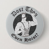 Gymnastik Spaß - Host du überhaupt? Circus Strongm Button (Vorderseite)