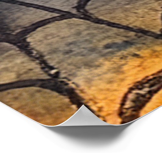 Gymnastik Spooky Spiderweb Halloween Poster (Ecke)