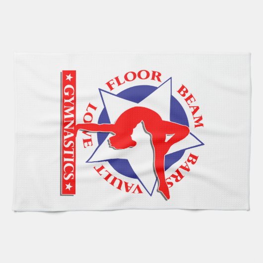 Gymnastik Star Handtuch (Horizontal)