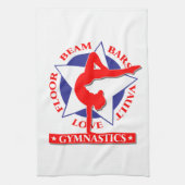 Gymnastik Star Handtuch (Vertikal)
