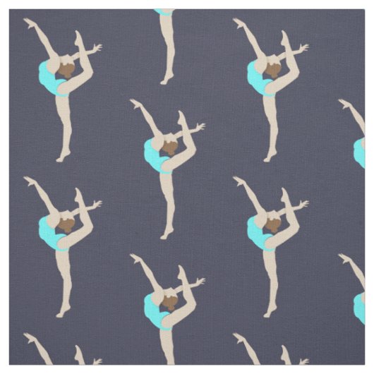 Gymnastik Stoff (Muster)