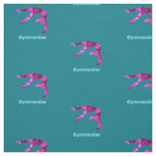 Gymnastik Stoff (Muster)