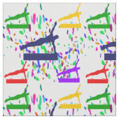 Gymnastik Stoff (Nahaufnahme)