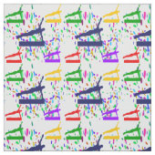 Gymnastik Stoff (Muster)