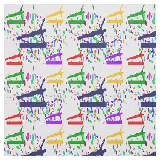 Gymnastik Stoff (Muster)