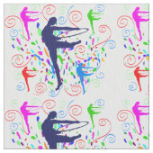 Gymnastik Stoff (Nahaufnahme)