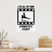 Gymnastik Stunts Poster (Küche)