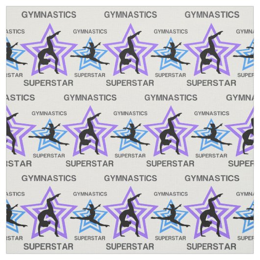 Gymnastik Superstar Fabric Stoff (Muster)