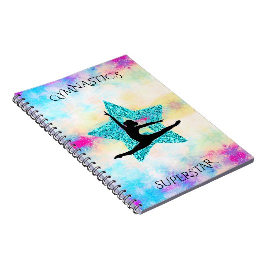 Gymnastik Superstar Notizblock (Rechte Seite)