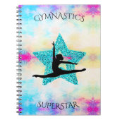 Gymnastik Superstar Notizblock (Vorderseite)