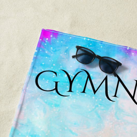 Gymnastik Superstar Strandtuch (Beispiel)