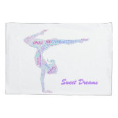 Gymnastik Sweet Dreams Kissenbezug (Rückseite)