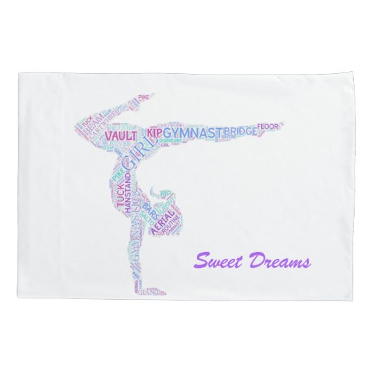 Gymnastik Sweet Dreams Kissenbezug (Rückseite)