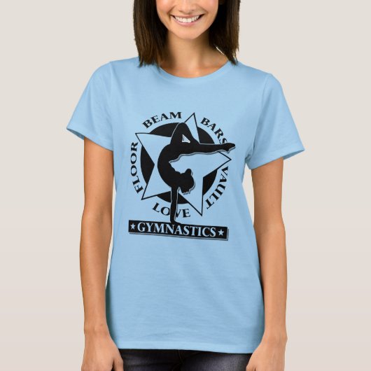 Gymnastik T-Shirt (Vorderseite)