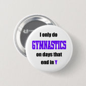 Gymnastik-Tage Button (Vorne & Hinten)