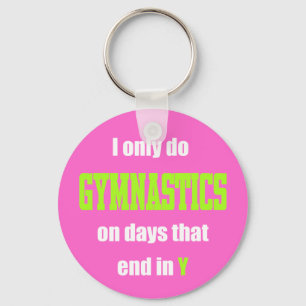 Gymnastik Tage Schlüsselanhänger