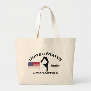 Gymnastik-Taschen-Tasche Jumbo Stoffbeutel