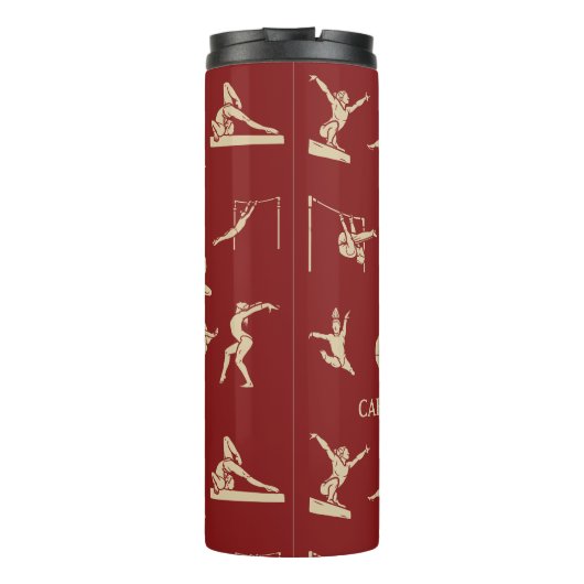 Gymnastik Thermosbecher (Rückseite)