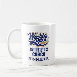 Gymnastik-Trainer-personalisiertes Tassen-Geschenk Kaffeetasse