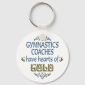 Gymnastik Trainingswertschätzung Schlüsselanhänger (Vorderseite)