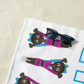 Gymnastik Tumbling Acrobat Gymnast Gym Coach Acro Strandtuch (Beispiel)