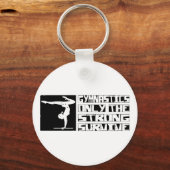 Gymnastik überleben schlüsselanhänger (Vorderseite)