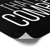 Gymnastik und Motivierend Poster (Ecke)