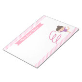 Gymnastik und niedliches Gymnastik Notizblock (angewinkelt)