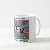 Gymnastik und Tasse der Kaffeezeit (VorderseiteRechts)