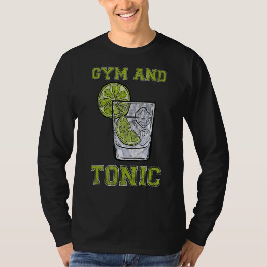 Gymnastik und Tongin beleben Bar T-Shirt (Vorderseite)