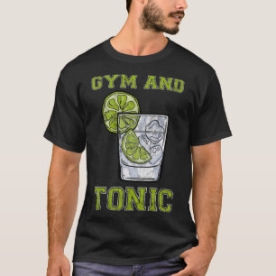 Gymnastik und Tongin beleben Bar T-Shirt