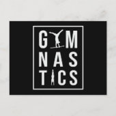 Gymnastik Unven Bars Hopper Acrobat Mat Gymnast Postkarte (Vorderseite)