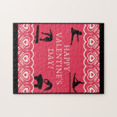 Gymnastik Valentinstag Puzzle (Horizontal)