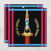 Gymnastik Vault Life ist besser (Vorne/Hinten)