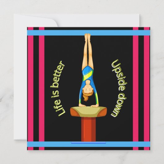 Gymnastik Vault Life ist besser (Vorderseite)