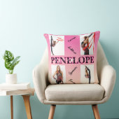 Gymnastik verworren Pink 4 Foto Förderung Kissen (Stuhl )