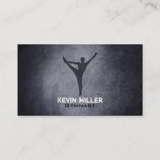 Gymnastik-Visitenkarten Visitenkarte (Vorderseite)