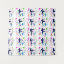 Gymnastik Wandteppich