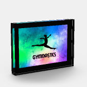 Gymnastik - Weichzeichnen Fotoblock (Links)