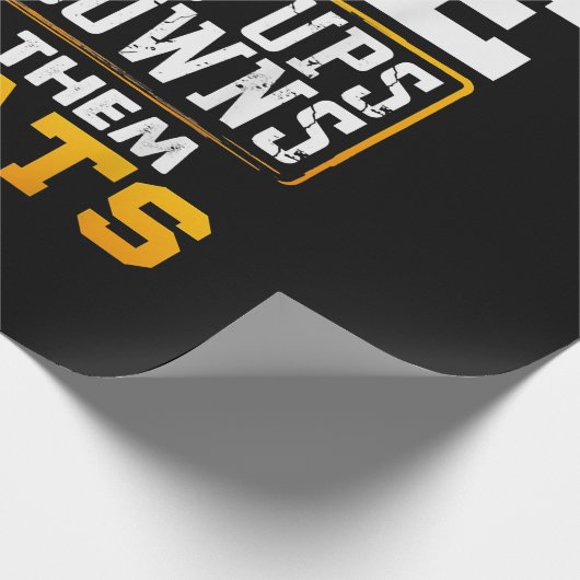 Gymnastik Weight Squash Männer Frauen Geschenkpapier (Ecke)