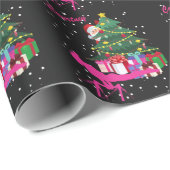 Gymnastik Weihnachten: Santa Bring Me Gymnastik Ba Geschenkpapier (Rolleneckpunkt)