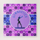 Gymnastik Weihnachten Themenpuzzle Puzzle (Vertikal)