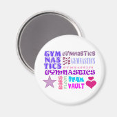 Gymnastik Wiederholung Magnet (Vorderseite/Rückseite)