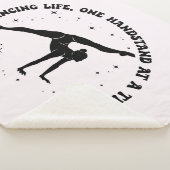 Gymnastik-Wohngestaltung für ausgewogenes Leben Sherpadecke (3/4)