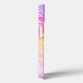 Gymnastik Words Rainbow Ombre Case-Mate iPhone Hülle (Rückseite / Rechts)