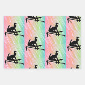 Gymnastik Wrapping Paper Set Geschenkpapier Set (Vorderseite 3)